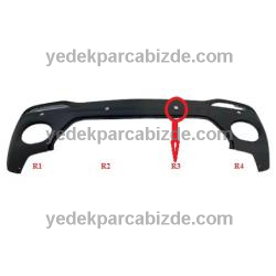 ARKA TAMPON SPOYLER PARK SENSÖR BRAKETİ SAĞ İÇ 10021191 R3