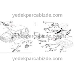 ALFA ROMEO & LANCIA DELTA SİNYAL KUMANDA KOLU / 60815790