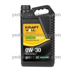 KRAFTVOLL 0W30 TAM SENTETİK PARTİKÜLLÜ DİZEL DPF MOTOR YAĞI 5 LİTRE 17012023