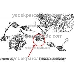JAGUAR AKS MİL TAŞIYICI BİLYASI / X-TYPE 