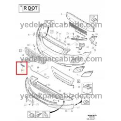 VOLVO PANJUR AMBLEMİ / 30796427
