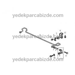 ROVER S ROT BURCU ARKA (MAKARA BURCU) COUPE/400/45/600 RGX10003 