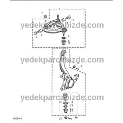 ROVER AKS TAŞIYICI ÖN SOL ABS Lİ 45 / 400 RBK100490