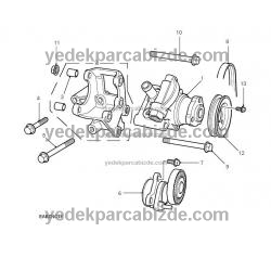 ROVER DİREKSİYON GERGİSİ KOMPLE (YENİ MODEL) 25/45/200/400/FREELANDER  PQG100180