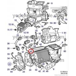SAAB EVAPARATÖR KLİMA / 900 / 9-3 / 5047931