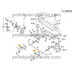 VİRAJ DEMİR LASTİK ÖN (İç Çap: 18 mm) FORTWO 