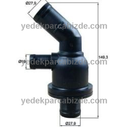 SMART TERMOSTAD FORFOUR / FORTWO 0.9 / 1.0 2014-> A2812000615