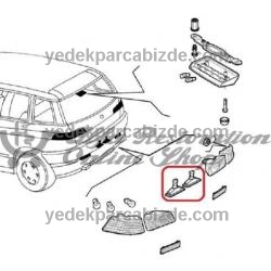 ALFA ROMEO 145 / 146 PLAKA LAMBASI 60574850
