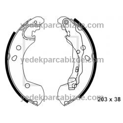 NISSAN ARKA FREN BALATASI TAKIM / NOTE / 2006-2012 / 44060AX625