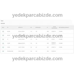 VOLVO FREN BALATASI ÖN XC40 2018-> 32276931 (16inç)