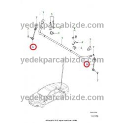 JAGUAR SOL ARKA S-ROT / S-TYPE II (X200) & F-TYPE (X152) / XF & XF I & XF SPORTBRAKE (X250) / XK II (X150) / XJ (X350 X351 X358) / C2C18572