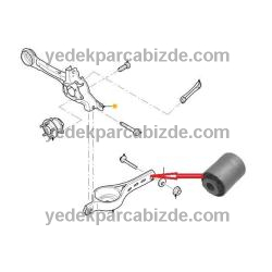 JAGUAR ARKA AKS TAŞIYICI BURCU-ARKA / X-TYPE / C2S24713