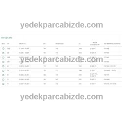 VOLVO S40 / V40 / V50 / C30 / C70 FREN TELİ 31362965