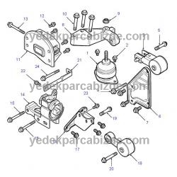 LAND ROVER FREELANDER ÜST MOTOR KULAĞI 1.8 / 2.0 TCIE / 2.0 TD4 / 2.5 V6 / KKH101900