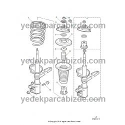 LAND ROVER AMORTİSÖR TAKOZU ÖN FREELANDER ->2007 / RNX100100