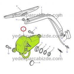 LAND ROVER FREELANDER ARKA SİLECEK MOTORU / DLB101620