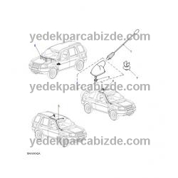 ROVER TAVAN ANTENİ KOMPLE / XUJ100070L