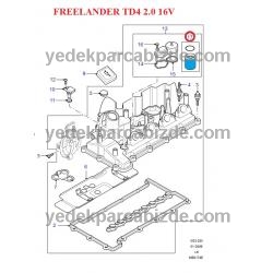 LAND ROVER TURBO FİLTRESİ TD4 - TD6 / LLJ500010
