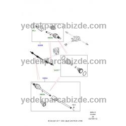 JAGUAR AKS KOMPLE ÖN SOL / F-PACE / 2016-> T4A1863