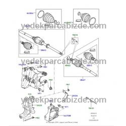 LAND ROVER DIŞ AKS KAFASI ÖN SAĞ + SOL RANGE ROVER EVOQUE / DISCOVERY SPORT / NEW RANGE ROVER EVOQUE  LR124673  - LR025067