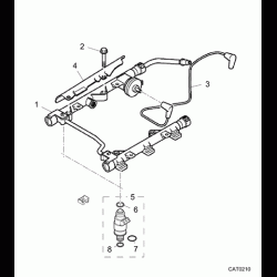 ROVER ENJEKTÖR 2.0 / 2.5 V6 24 VALVE / MJY100490