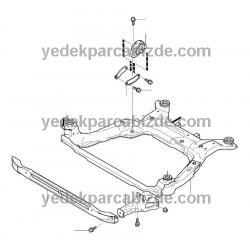 VOLVO MOTOR KULAK ARKA ALT S60 / S80 / XC60 D5 31277313