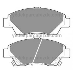 HONDA JAZZ ÖN FREN BALATASI TAKIM 2008-2012