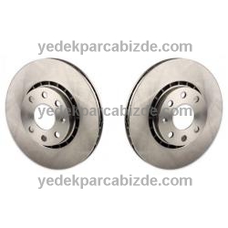 NISSAN BENZİNLİ ÖN FREN DİSKİ TAKIM / NOTE / 2006-2012 / 40206AX603