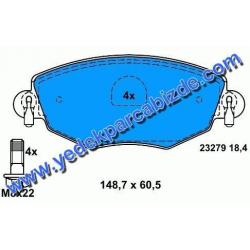 JAGUAR ÖN BALATA / X-TYPE / 2001-> C2S48022