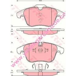 JAGUAR ÖN FREN BALATASI / S-TYPE / XF / XJ / 2004-> C2C27290