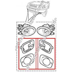 LAND ROVER FREELANDER SOL ALT SİS FAR ÇERÇEVESİ / STC7827