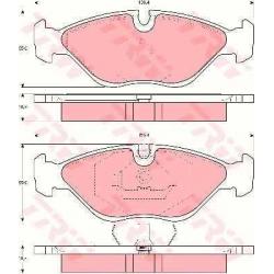 SAAB ÖN FREN BALATASI / 9000 / 1989-1997 / 598269