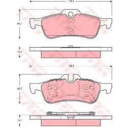MINI COOPER BALATA ARKA / COOPER S 2003-2006 / 34216762871