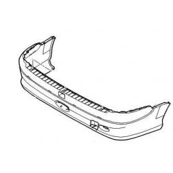 PEUGEOT 206 SEDAN ARKA TAMPON 1998-2008