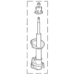 LAND ROVER ARKA AMORTİSÖR SOL FREELANDER 1998 -> RPM000030