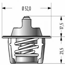ROVER TERMOSTAT 200 / 400 / 25 / 45 / 75 / 618 / MG / FREELANDER / GTS301