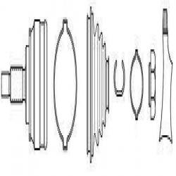 LAND ROVER FREELANDER AKS KAFASI 1.8 / 2.0 TCIE ->2001 / TDJ100470