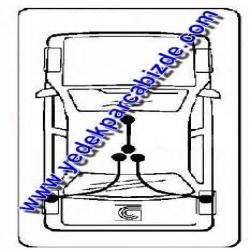 ALFA ROMEO EL FREN TELİ (SAĞ) / 147 / 46542755