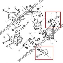 ROVER ŞANZIMAN & MOTOR KULAK BURCU / 200 / 400 / 25 / 45 / FREELANDER / KKH102260