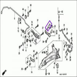 HONDA CİVİC ARKA DENGE KOL BURCU SAĞ 1992-1995
