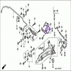 HONDA CİVİC ARKA DENGE KOL BURCU SAĞ 1992-1995