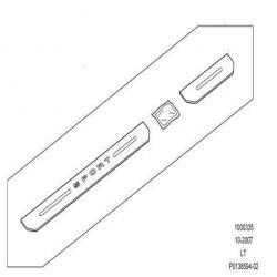 LAND ROVER / RANGE ROVER SPORT EŞİK TAKIM 2005->