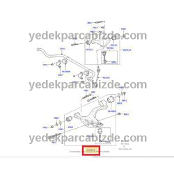 LAND ROVER SALINCAK SOL ALT DİSCOVERY-III (L319) LR3 RBJ501490 - LR028250 - LR075996 - RBJ500194 - RBJ501330 - RBJ501370 - RBJ501570