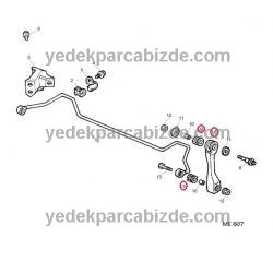 ROVER ARKA ASKI ROTU (S ROT / Z ROT) 600 SERİ RGD100110