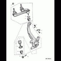 ROVER 620 SI / 620 TI ÜST SALINCAK BURCU