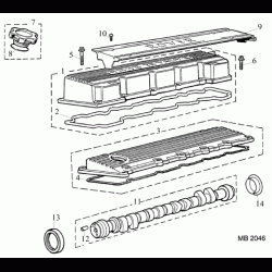 ROVER EKSANTRİK KEÇESİ 2.0 SI / TI LZB100271