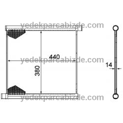 SMART FORTWO SU RADYATÖRÜ A4515010001