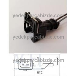 ROVER FAN MÜŞÜRÜ SOKETİ 2 PİN AMP / 25 / 45 / 200 / 400 / 75 / MG / 825 / FREELANDER 1.6 - 1.8 / 3214073