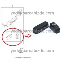 LAND ROVER / RANGE ROVER CLASSIC KOLTUK AYAR DÜĞME TAKIMI 1994 -> STC3688