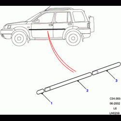 LAND ROVER FREELANDER ÇAMURLUK ÇITASI / STC7864